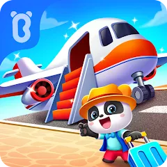 Скачать взломанную Baby Panda's Airport  [МОД Бесконечные монеты] - полная версия apk на Андроид