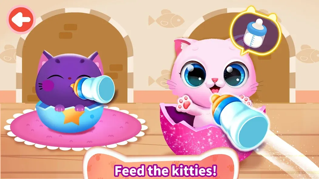 Little Panda: Baby Cat Daycare  [МОД Menu] Screenshot 3