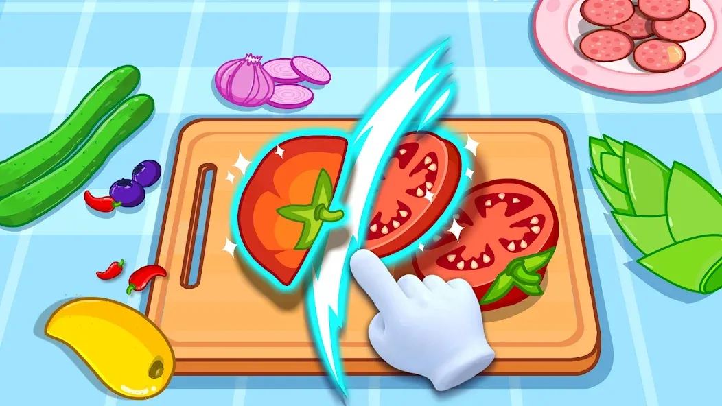 My Baby Panda Chef  [МОД Unlimited Money] Screenshot 2