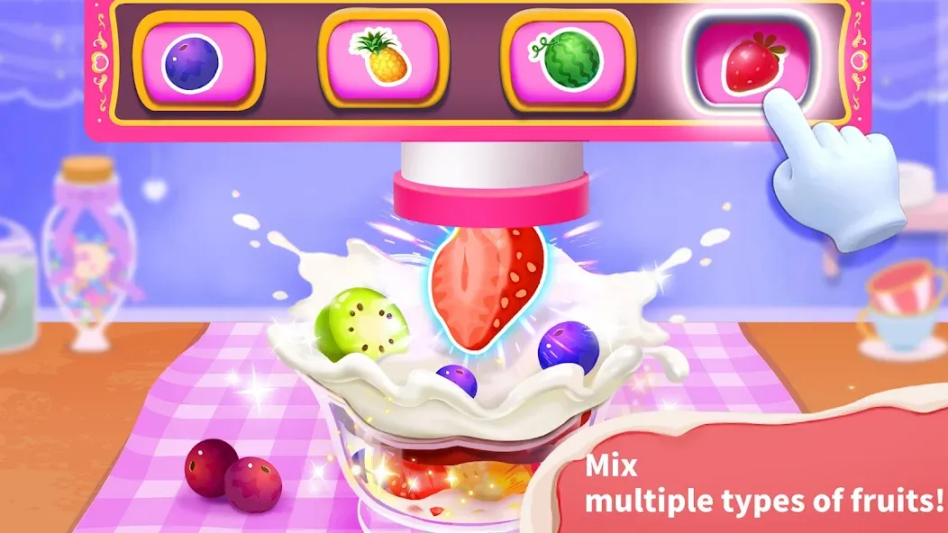 Baby Panda’s Ice Cream Shop  [МОД Все открыто] Screenshot 3