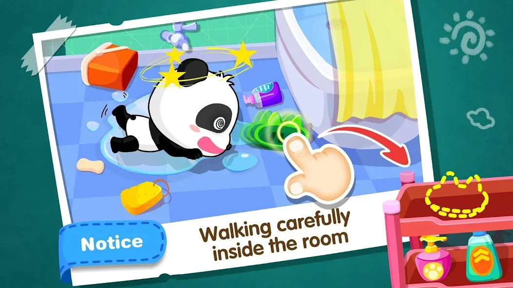 Baby Panda Home Safety  [МОД Меню] Screenshot 4