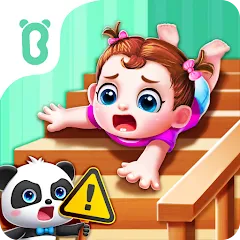 Скачать взлом Baby Panda Home Safety  [МОД Меню] - полная версия apk на Андроид