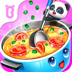 Скачать взлом Baby Panda's Kitchen Party  [МОД Бесконечные деньги] - последняя версия apk на Андроид