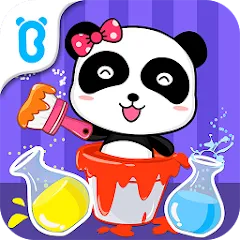 Скачать взлом Baby Panda's Color Mixing  [МОД Menu] - стабильная версия apk на Андроид