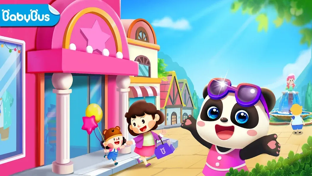 Little Panda's Town: Mall  [МОД Menu] Screenshot 1