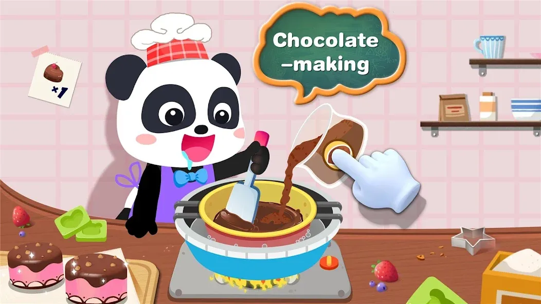 Little Panda's Snack Factory  [МОД Бесконечные монеты] Screenshot 2