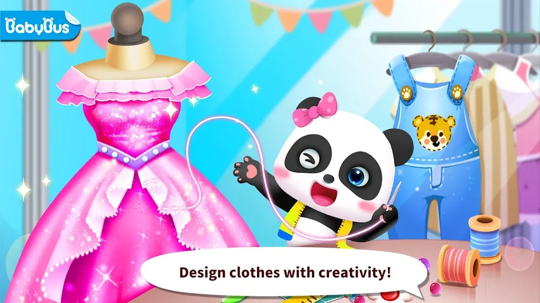 Baby Panda's Fashion Dress Up  [МОД Menu] Screenshot 2