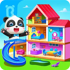 Скачать взлом Baby Panda's House Games  [МОД Бесконечные монеты] - стабильная версия apk на Андроид