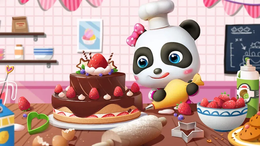 Baby Panda World: Kids Games  [МОД Бесконечные монеты] Screenshot 5