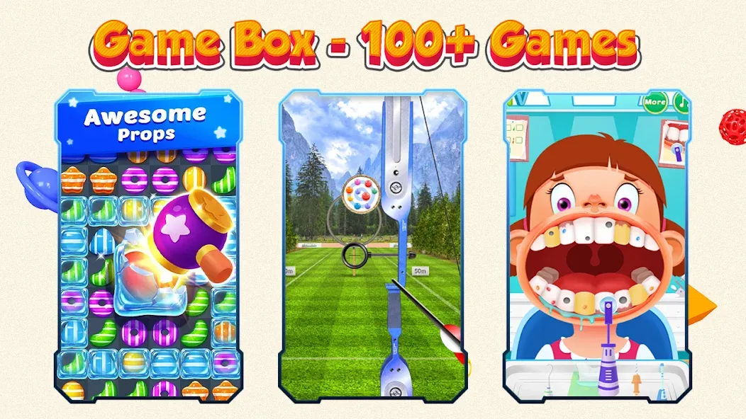 Game Box - 100+ Games (Гейм Бокс)  [МОД Unlocked] Screenshot 2