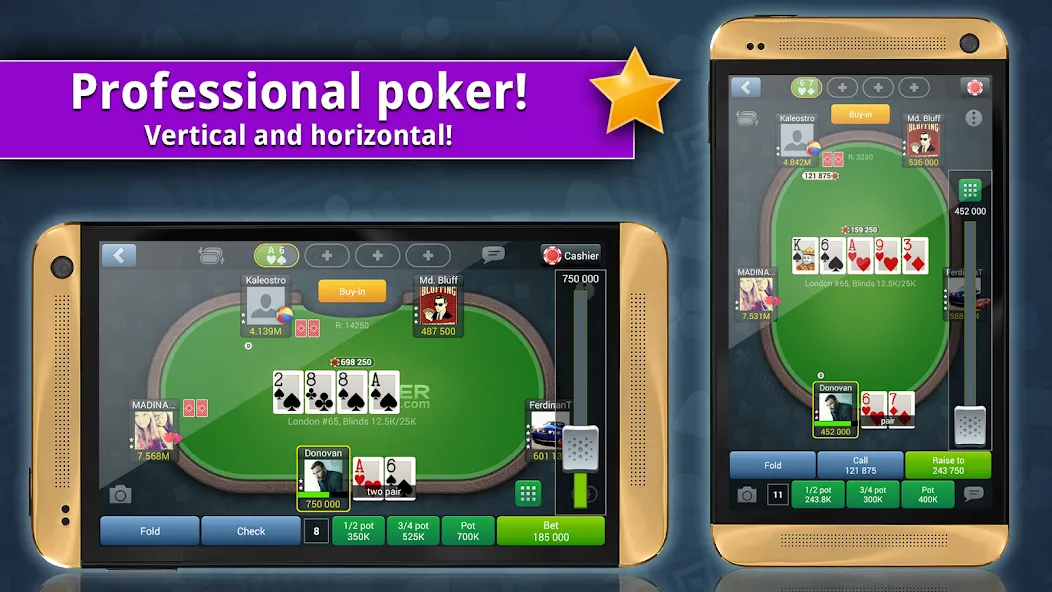 Jag Poker HD (Яг Покер ХД)  [МОД Меню] Screenshot 1