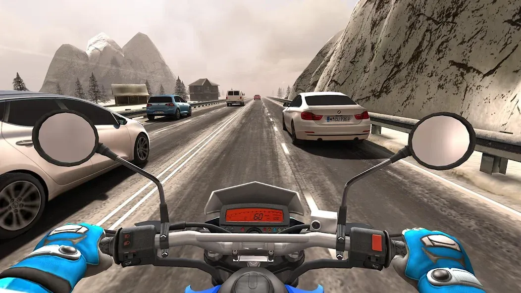 Traffic Rider (Трафик Райдер)  [МОД Mega Pack] Screenshot 2