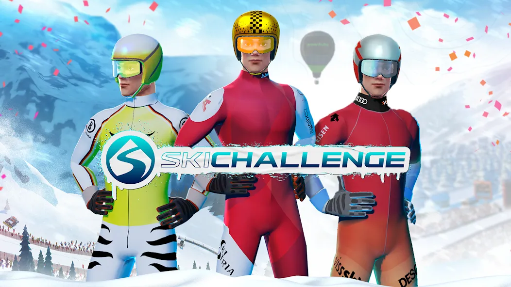 Ski Challenge (Ски Челлендж)  [МОД Много денег] Screenshot 1