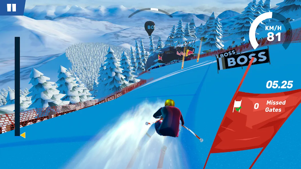 Ski Challenge (Ски Челлендж)  [МОД Много денег] Screenshot 2