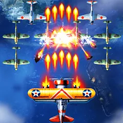 Скачать взломанную Sky Survivor: WWII Aircraft Sh (Скай Сурвайвер)  [МОД Много монет] - полная версия apk на Андроид