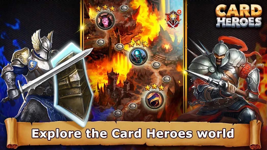 Card Heroes: TCG/CCG deck Wars (Кард Хироес)  [МОД Unlocked] Screenshot 3