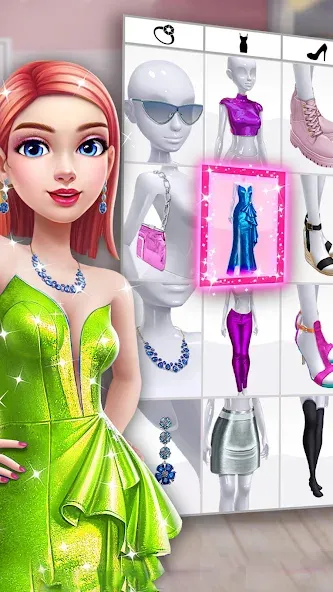Fashion Makeover Stylist Game  [МОД Unlocked] Screenshot 1