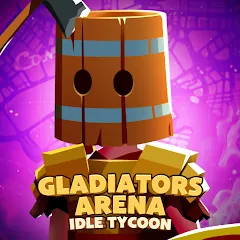 Скачать взломанную Gladiators Arena: Idle Tycoon (Гладиаторская арена)  [МОД Unlimited Money] - стабильная версия apk на Андроид