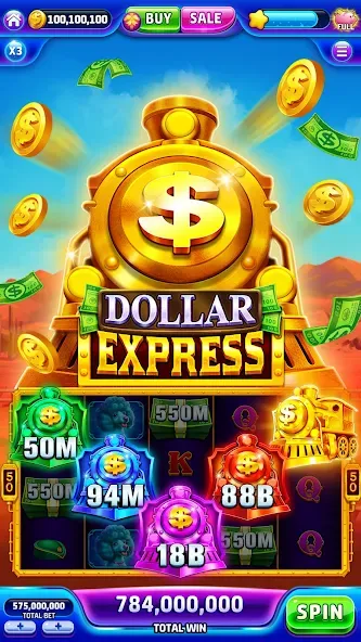 Jackpotland-Vegas Casino Slots (Джекпотлэнд)  [МОД Unlimited Money] Screenshot 4