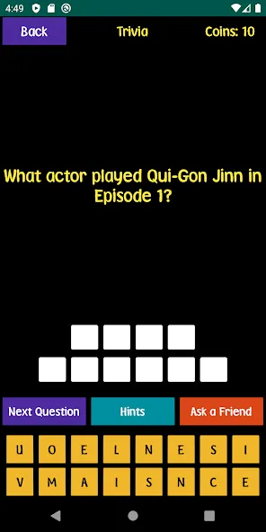 Quiz For SW Fans (Квиз для фанатов ЗВЗ)  [МОД Menu] Screenshot 5