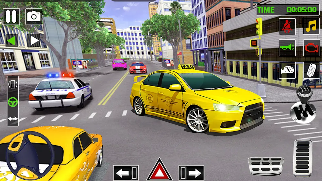 City Taxi Games-Taxi Car Games (Сити Такси Игры)  [МОД Меню] Screenshot 5