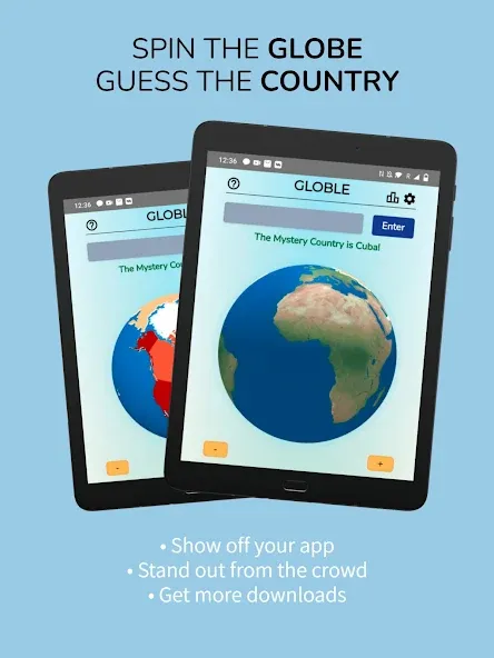 Globle - Country Guess Game (Глоубл)  [МОД Бесконечные монеты] Screenshot 5