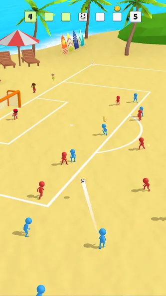 Super Goal: Fun Soccer Game (Супер Гол)  [МОД Unlimited Money] Screenshot 2