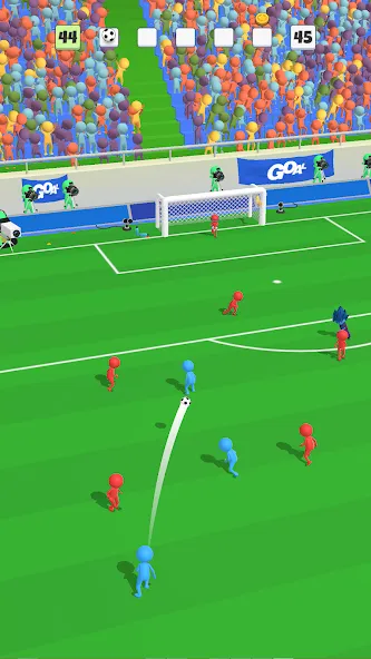 Super Goal: Fun Soccer Game (Супер Гол)  [МОД Unlimited Money] Screenshot 4