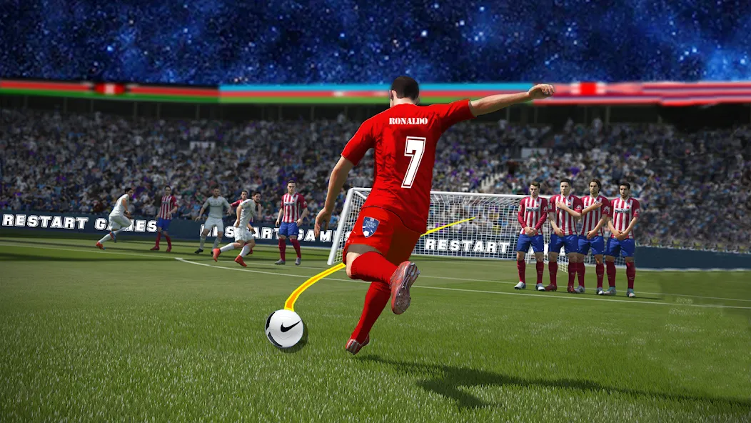 Soccer Kick Football Champion  [МОД Меню] Screenshot 2