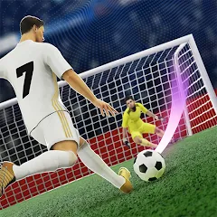 Скачать взломанную Soccer Superstar (Соккер упер Стар)  [МОД Mega Pack] - стабильная версия apk на Андроид