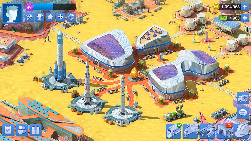 Megapolis: City Building Sim (Мегаполис)  [МОД Menu] Screenshot 2