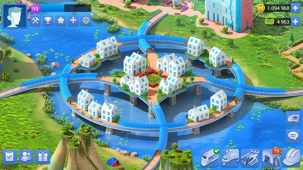 Megapolis: City Building Sim (Мегаполис)  [МОД Menu] Screenshot 3