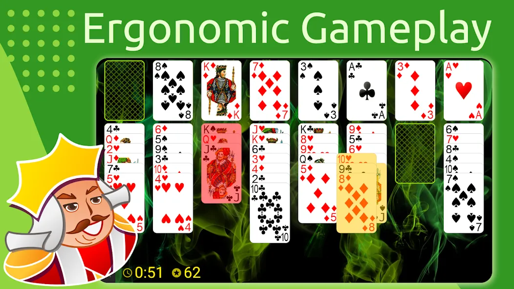 FreeCell  [МОД Бесконечные монеты] Screenshot 1