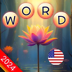 Скачать взломанную Calming Crosswords Word Puzzle  [МОД Unlocked] - стабильная версия apk на Андроид