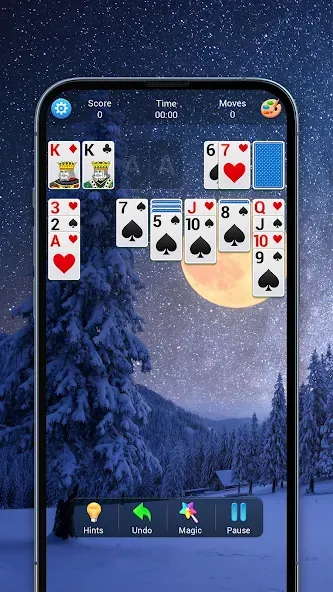 Solitaire, Klondike Card Games  [МОД Много денег] Screenshot 3