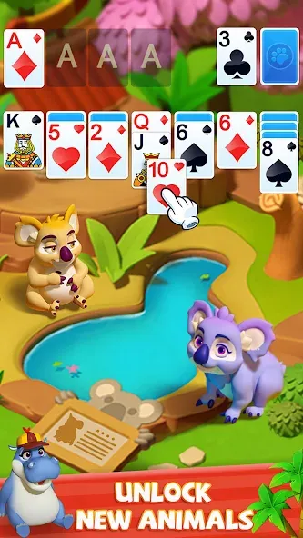 Solitaire - Wild Park  [МОД Mega Pack] Screenshot 5