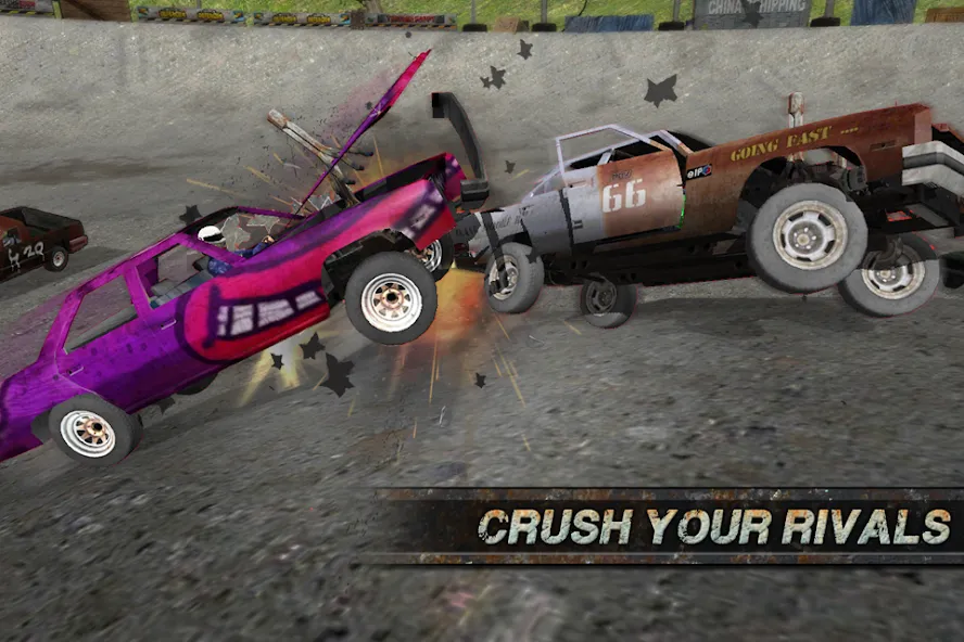 Demolition Derby: Crash Racing (Демолиция Дерби)  [МОД Все открыто] Screenshot 3