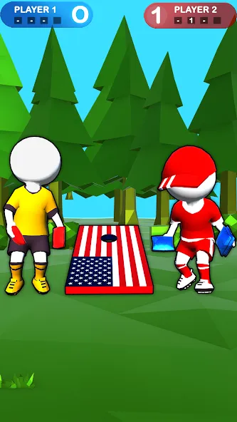 Cornhole League - Board Games (Корнхол Лига)  [МОД Все открыто] Screenshot 1