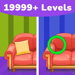 Скачать взлом Find Differences: Spot Fun  [МОД Много денег] - полная версия apk на Андроид