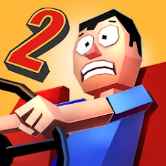 Взлом Faily Brakes 2: Car Crash Game (Фэйли Брейкс 2)  [МОД Все открыто] - последняя версия apk на Андроид