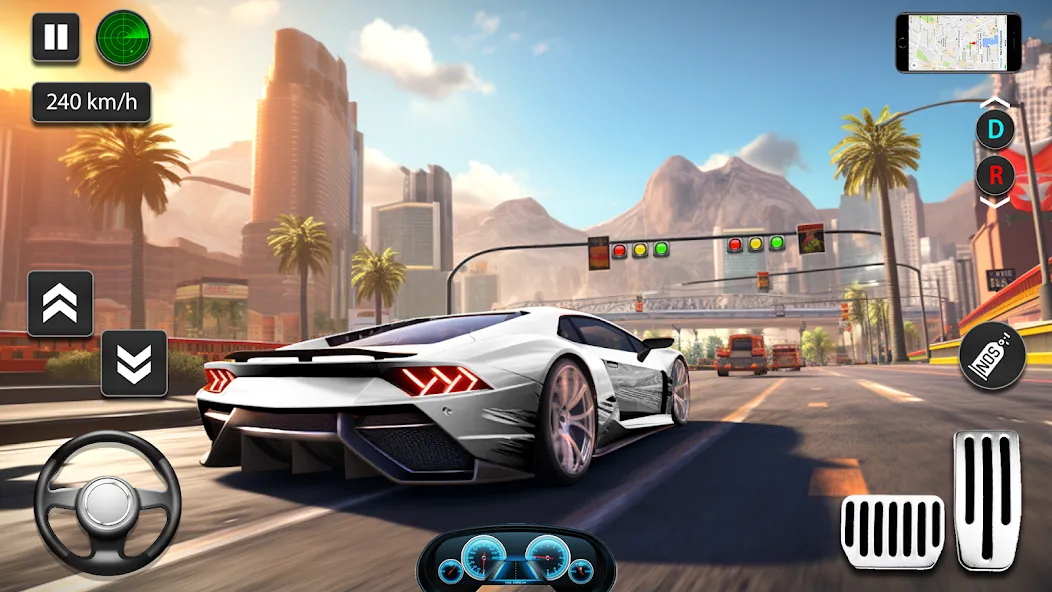 GT Car Stunt : Ramp Car Stunts (ДжиТи Кар Стант)  [МОД Menu] Screenshot 3