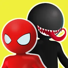 Скачать взломанную Stick Hero: Comic Superhero (Стик Хиро)  [МОД Mega Pack] - полная версия apk на Андроид