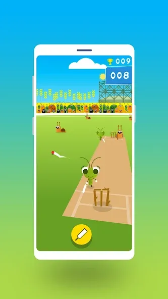 Cric Game - Doodle Cricket (Крик Гейм)  [МОД Много денег] Screenshot 3