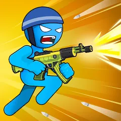 Взлом Stick Shooter: Battle Game (Стик Шутер)  [МОД Mega Pack] - последняя версия apk на Андроид