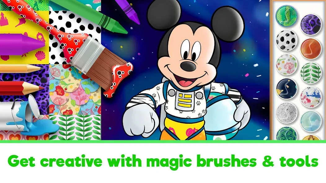 Disney Coloring World (Дисней)  [МОД Menu] Screenshot 2