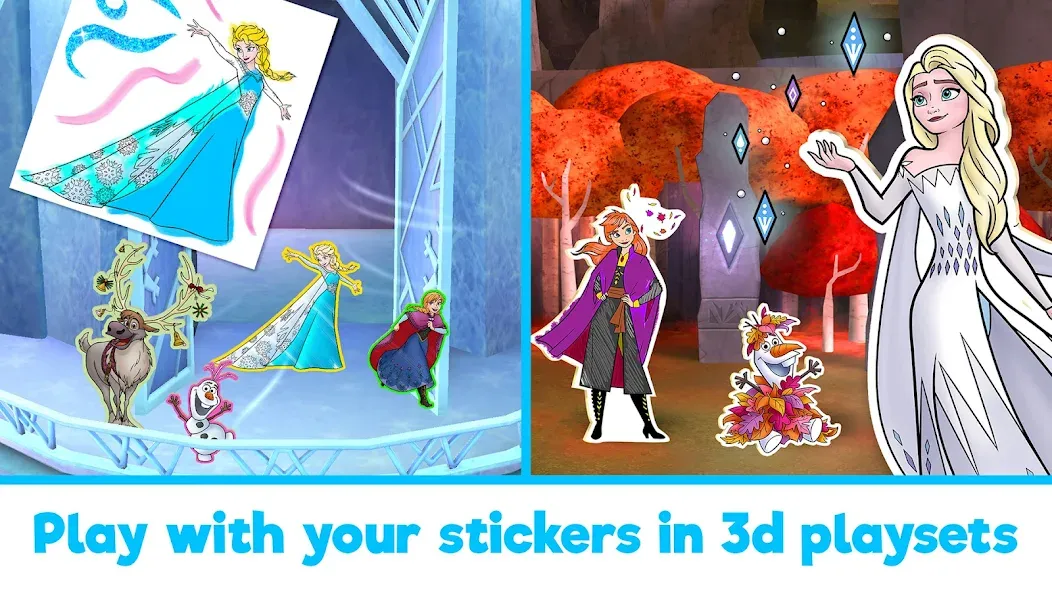 Disney Coloring World (Дисней)  [МОД Menu] Screenshot 3