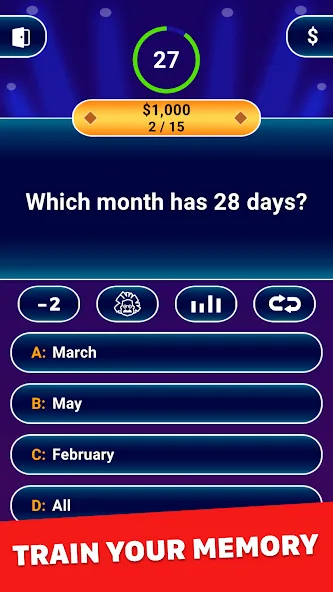 Millionaire 2024: Trivia Game  [МОД Все открыто] Screenshot 3