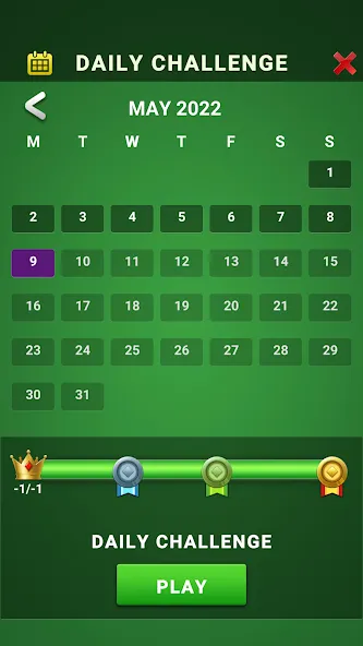 Solitaire: Classic Card Game  [МОД Много денег] Screenshot 2