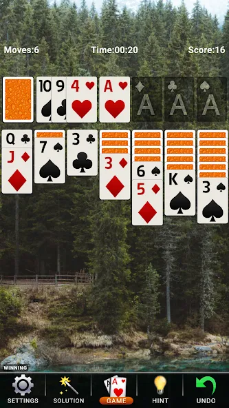 Solitaire: Classic Card Game  [МОД Много денег] Screenshot 4