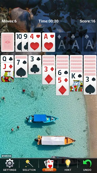 Solitaire: Classic Card Game  [МОД Много денег] Screenshot 5